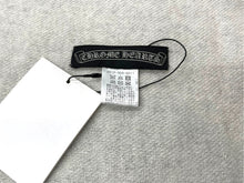 Load image into Gallery viewer, 新品未使用 ChromeHearts クロムハーツ チェッカードカシミアブランケット 2812-304-0011 カシミヤ ウール ブラック ブラック 64968