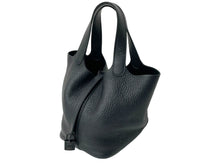 Load image into Gallery viewer, HERMES エルメス ピコタンロックPM Y刻印 18 トリヨンクレマンス ソーブラック ハンドバッグ 美品 中古 64970