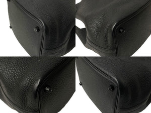 HERMES エルメス ピコタンロックPM Y刻印 18 トリヨンクレマンス ソーブラック ハンドバッグ 美品 中古 64970