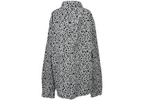 画像をギャラリービューアに読み込む, LOUISVUITTON ルイヴィトン 草間彌生 インフィニティドット ジップドシャツ 23SS VCCM07 ブラック ホワイト 5L 美品 中古 64975