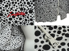 画像をギャラリービューアに読み込む, LOUISVUITTON ルイヴィトン 草間彌生 インフィニティドット ジップドシャツ 23SS VCCM07 ブラック ホワイト 5L 美品 中古 64975