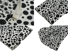 画像をギャラリービューアに読み込む, LOUISVUITTON ルイヴィトン 草間彌生 インフィニティドット ジップドシャツ 23SS VCCM07 ブラック ホワイト 5L 美品 中古 64975