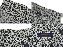 画像をギャラリービューアに読み込む, LOUISVUITTON ルイヴィトン 草間彌生 インフィニティドット ジップドシャツ 23SS VCCM07 ブラック ホワイト 5L 美品 中古 64975