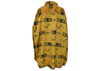 Load image into Gallery viewer, 極美品 PELLE PELLE ペレペレ 長袖シャツ ドル紙幣シャツトップス レーヨン ポリエステル XL ブラウン 中古 64982