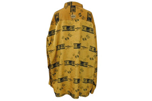 極美品 PELLE PELLE ペレペレ 長袖シャツ ドル紙幣シャツ 極美品 PELLE PELLE ペレペレ 長袖シャツ ドル紙幣シャツ
