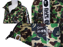 画像をギャラリービューアに読み込む, 極美品 A BATHING APE アベイシングエイプ SAINT MICHAEL セントマイケル アウター ブルゾン SM-YS8-0000-C29 サイズXL グリーン 中古 64987 