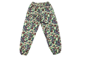 極美品 SAINT MICHAEL BAPE セントマイケル アベイシングエイプ トラックパンツ SM-YS8-0000-C30 サイズM グリーン 美品 中古 64988 
