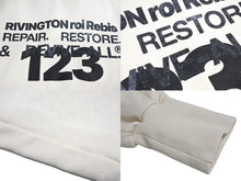 Load image into Gallery viewer, RIVINGTON roi Rebis リヴィントンロイレヴィス RRR 123 パーカー プルオーバー フーディ サイズ3 ホワイト 美品 中古 64992