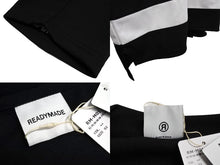 画像をギャラリービューアに読み込む, 新品未使用 READY MADE レディメイド カットソー ゲームシャツ フットボールシャツ ブラック グレー ホワイト サイズ2 中古 64995