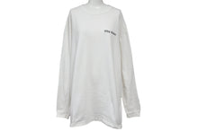 画像をギャラリービューアに読み込む, 極美品 WHIP STATION ウィップステーション 長袖Tシャツ トップス ピンストライピング ロングスリーブ ホワイト サイズ2XL 中古 64998