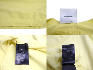 VETEMENTS ヴェトモン ダメージTシャツ 半袖Tシャツ UE63TR640Y こんにちは、私の名前はVETEMENTSです イエロー サイズM 美品 中古 65001 