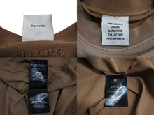 画像をギャラリービューアに読み込む, 極美品 VETEMENTS ヴェトモン 半袖Tシャツ ダメージ加工 23SS UE63TR690X クールネックカットソー アッシュブラウン サイズM 中古 65002 
