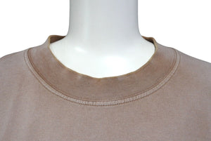 極美品 VETEMENTS ヴェトモン 半袖Tシャツ ダメージ加工 23SS UE63TR690X クールネックカットソー アッシュブラウン サイズM 中古 65002 