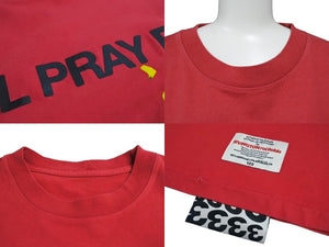 RIVINGTON roi Rebis リヴィントンロイレヴィス RRR123 半袖Ｔシャツ クールネック トップス サイズ3 レッド 美品 中古 65004