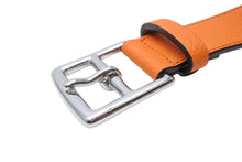 Load image into Gallery viewer, ITTI イッチ ベルト HERRIE HOLELESS BELT/ DIPLO FJORD B&#39;2nd ビーセカンド 785-1971002 レザー 全長113cm オレンジ 美品 中古 65007