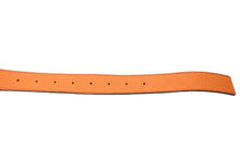 Load image into Gallery viewer, ITTI イッチ ベルト HERRIE HOLELESS BELT/ DIPLO FJORD B&#39;2nd ビーセカンド 785-1971002 レザー 全長113cm オレンジ 美品 中古 65007