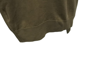 JOHN SMEDLEY ジョンスメドレー ニット セーター 長袖 タートルネック トップス CA45550 サイズL カーキ 美品 中古 65011