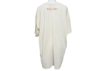 画像をギャラリービューアに読み込む, RSVP GALLERY アールエスブイピーギャラリー SHELL シェル 半袖Tシャツ クールネック ベージュ イエロー サイズXL 美品 中古 65021