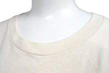 画像をギャラリービューアに読み込む, RSVP GALLERY アールエスブイピーギャラリー SHELL シェル 半袖Tシャツ クールネック ベージュ イエロー サイズXL 美品 中古 65021