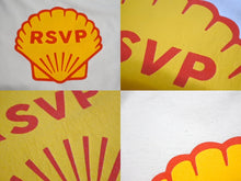 画像をギャラリービューアに読み込む, RSVP GALLERY アールエスブイピーギャラリー SHELL シェル 半袖Tシャツ クールネック ベージュ イエロー サイズXL 美品 中古 65021