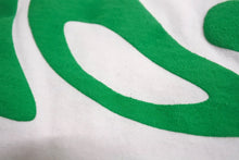 画像をギャラリービューアに読み込む, MOOD SWINGS ムーンスウィングス 半袖Ｔシャツ トップス クールネックホワイト グリーン サイズXL 美品 中古 65022