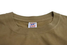 Load image into Gallery viewer, BLACK VINTAGE ブラック ヴィンテージ 半袖Tシャツ トップス カットソー クールネック ブラウン ホワイト サイズXXL 美品 中古 65023