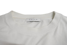 Load image into Gallery viewer, FUTUR フューチャー 長袖Ｔシャツ トップス クールネック プリントロゴ ホワイト ブラック コットン XL 美品 中古 65024