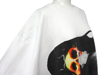 Load image into Gallery viewer, FUTUR フューチャー 長袖Ｔシャツ トップス クールネック プリントロゴ ホワイト ブラック コットン XL 美品 中古 65024