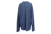 画像をギャラリービューアに読み込む, 未使用 YEEZY GAP イージーギャップ長袖Ｔシャツ RN54023/CA17897 Mサイズ カニエウエスト コットン ネイビー 中古 65028 