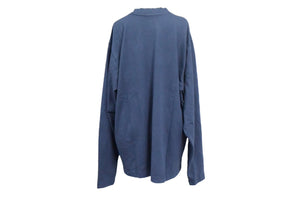 未使用 YEEZY GAP イージーギャップ長袖Ｔシャツ RN54023/CA17897 Mサイズ カニエウエスト コットン ネイビー 中古 65028 