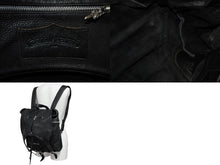 Load image into Gallery viewer, ChromeHearts クロムハーツ リュック バックパック CHクロス CHプラス レザークロスパッチ ダガージップ SS 良品 中古 65029