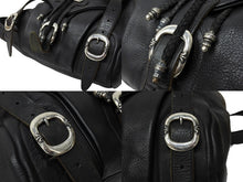 Load image into Gallery viewer, ChromeHearts クロムハーツ リュック バックパック CHクロス CHプラス レザークロスパッチ ダガージップ SS 良品 中古 65029