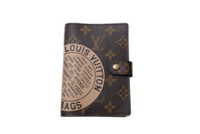 画像をギャラリービューアに読み込む, 極美品 LOUIS VUITTON ルイヴィトン アジェンダPM T&amp;B 手帳カバー モノグラム R21039 PVC レザー ブラウン ゴールド金具 中古 65030
