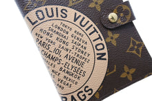 画像をギャラリービューアに読み込む, 極美品 LOUIS VUITTON ルイヴィトン アジェンダPM T&amp;B 手帳カバー モノグラム R21039 PVC レザー ブラウン ゴールド金具 中古 65030