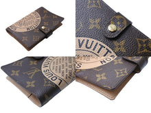 画像をギャラリービューアに読み込む, 極美品 LOUIS VUITTON ルイヴィトン アジェンダPM T&amp;B 手帳カバー モノグラム R21039 PVC レザー ブラウン ゴールド金具 中古 65030