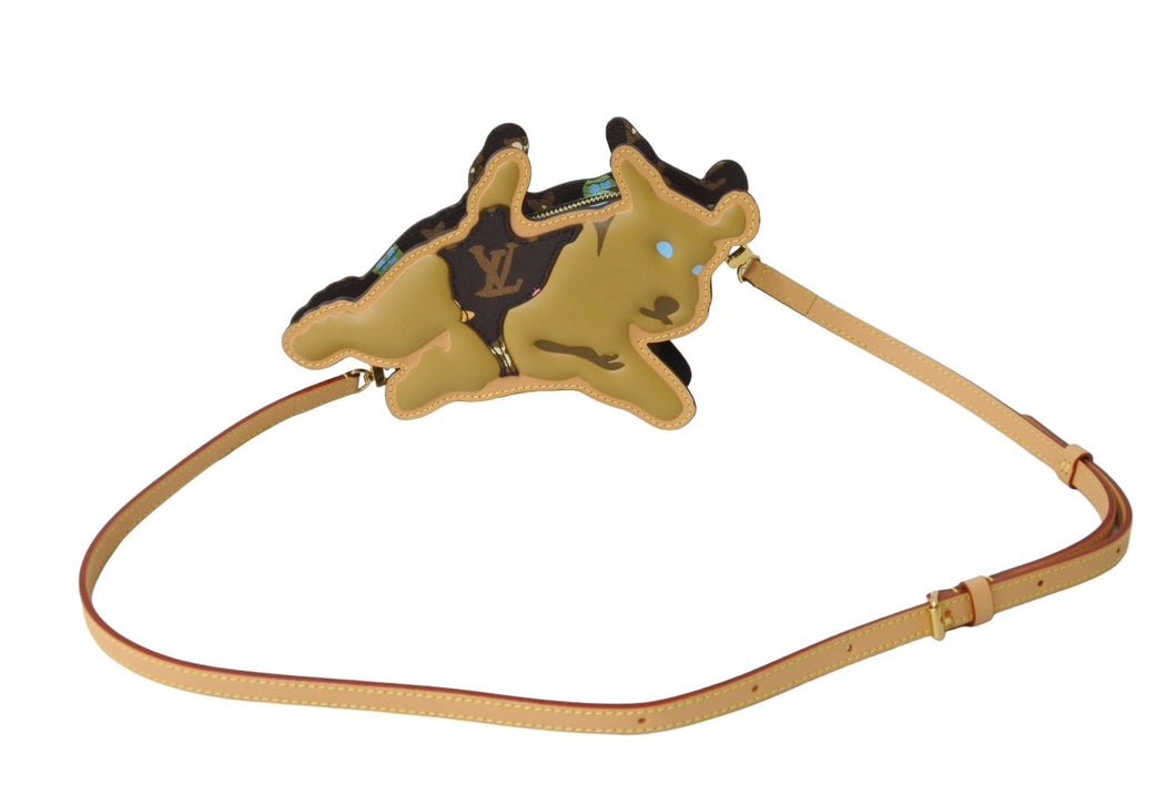 新品未使用 LOUIS VUITTON ルイヴィトン タイラーザクリエイター ショルダーバッグ モノグラム ストラップ M83342 ゴールド金具 ブラウン 中古 65031