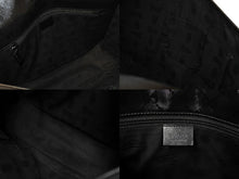 Load image into Gallery viewer, GUCCI グッチ インプリメ GG柄 メッセンジャーバッグ ショルダーバッグ 201732 ブラック シルバー金具 美品 中古 65039