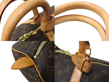 Load image into Gallery viewer, LOUIS VUITTON ルイヴィトン キーポル50 ボストンバッグ モノグラム M41426 ブラウン ゴールド金具 美品 中古 65040
