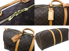 Load image into Gallery viewer, LOUIS VUITTON ルイヴィトン キーポル50 ボストンバッグ モノグラム M41426 ブラウン ゴールド金具 美品 中古 65040