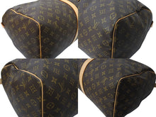 Load image into Gallery viewer, LOUIS VUITTON ルイヴィトン キーポル50 ボストンバッグ モノグラム M41426 ブラウン ゴールド金具 美品 中古 65040