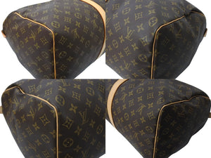 LOUIS VUITTON ルイヴィトン キーポル50 ボストンバッグ モノグラム M41426 ブラウン ゴールド金具 美品 中古 65040