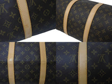 Load image into Gallery viewer, LOUIS VUITTON ルイヴィトン キーポル50 ボストンバッグ モノグラム M41426 ブラウン ゴールド金具 美品 中古 65040