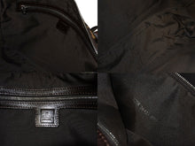 Load image into Gallery viewer, FENDI フェンディ ズッカ柄 ショルダーバッグ マンマバケット ジャガード レザー ブラウン シルバー金具 良品 中古 65042