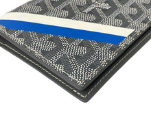 Load image into Gallery viewer, 新品未使用 GOYARD ゴヤール パスケース パスポートケース グルネル PVCコーティングキャンバス グレー マーカジュ 中古 65044