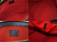 画像をギャラリービューアに読み込む, LOUIS VUITTON ルイヴィトン ヴェローナGM トートバッグ N41119 ダミエ エベヌ PVC レザー ゴールド金具 美品 中古 65048