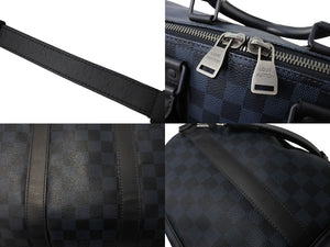 LOUIS VUITTON ルイヴィトン キーポル ア ド ボストンバッグ N23361 ダミエ コバルト 旅行カバン 3WAY 美品 中古 65049