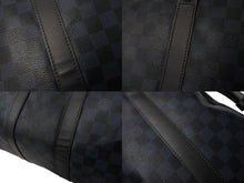 Load image into Gallery viewer, LOUIS VUITTON ルイヴィトン キーポル ア ド ボストンバッグ N23361 ダミエ コバルト 旅行カバン 3WAY 美品 中古 65049
