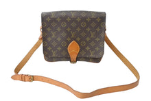 画像をギャラリービューアに読み込む, LouisVuitton ルイヴィトン カルトシエールMM ショルダーバッグ M51253 SL 0950 モノグラム ブラウン 良品 中古 65052