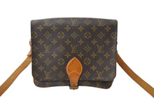 画像をギャラリービューアに読み込む, LouisVuitton ルイヴィトン カルトシエールMM ショルダーバッグ M51253 SL 0950 モノグラム ブラウン 良品 中古 65052