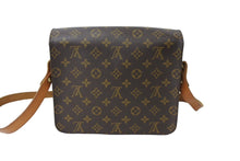 画像をギャラリービューアに読み込む, LouisVuitton ルイヴィトン カルトシエールMM ショルダーバッグ M51253 SL 0950 モノグラム ブラウン 良品 中古 65052